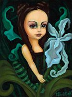 Hypnotic Orchid, a flower faery.